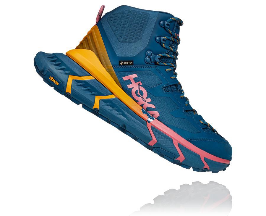 Hoka One One Wandelschoenen Heren - Tennine Hike Gore-Tex - Blauw - XA1893520